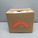 Bakken Master 12 Piece Plastic Nesting Bowls with Lids - Mixing Bowls Set includes 6 Prep Bowls and 6 Lids, BPA-Free, Reusable Meal Prep Containers, Microwave, Freezer & Dishwasher Safe, White Cream