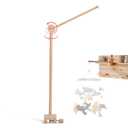 HI BABY MONMENT Crib Mobile Arm - Baby Mobile Hanger with 360 Vertical Adjustment, Stabilizing Attachment for Added Safety, Mobile Arm for Crib, Sturdy & Secure Design for Nursery Mobile