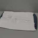 Derila Queen Size Pillowcase | Designed to Keep Your Derila Memory Foam Pillow for snoring Relief Covered and Protected with This Crisp, Clean, White Pillowcase Made from Premium Materials (Pillowcase | White)