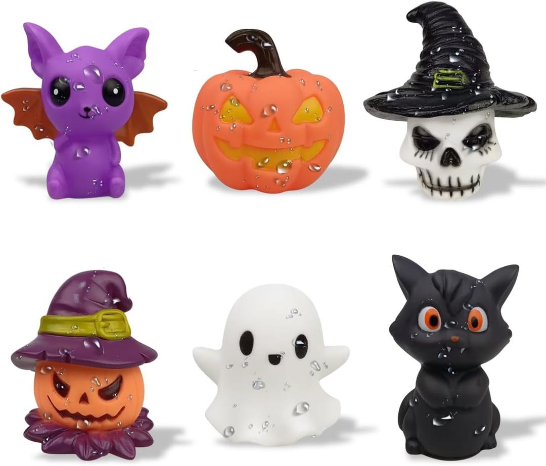 3 x Anditoy 6 Pack Halloween Bath Toys Halloween Toys for Kids Toddlers Halloween Party Favors Halloween Treat Bags Gifts