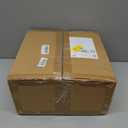 Bakepacker 100-Pack Wide Large Size Paper Bags With Handles Bulk 12.6"x4.3"x10" Brown Party Kraft Shopping Bags