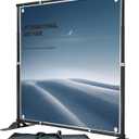 Banner Stand Backdrop, 10 x 10 Ft Heavy Duty Back Drop Adjustable Step and Repeat Background Frame for Parties Photography Photo Booth Wedding Trade Show Exhibition with Carrying Case