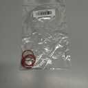 Sterling Seal & Supply 123 Silicone O-Ring, 70A Durometer, Red, 1-3/16" ID, 1-3/8" OD, 3/32" Width (Pack of 5)