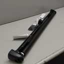 probebi Retractable Baby, Child & Dog Gates for Stairs, Extends to 54" Wide 34" Tall, Use for Outdoor, Indoor, Hallways, Doorways, Deck, Porch, Black