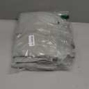 H.VERSAILTEX Linen Curtains Natural Linen Blended Curtain Panels for Living Room/Light Reducing Linen Semi Sheer Curtains 84 inch Length 2 Panels Set Nickel Grommet Window Panels, Sage