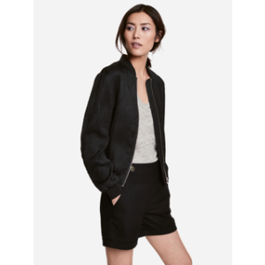 ZipHoodie, Forever 21, Black,  Size: S