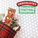 2 x Hollow Chocolatey Balls, Individually Wrapped Candy, Christmas Stocking Stuffer Gift, 1.41 Ounces (8 Total Pieces)