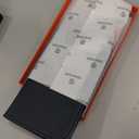 SHIELDON 2-in-1 Wallet Case for iPhone 17 6.3-inch 5G 2025 | Genuine Leather | Detachable | Flip Magnetic Closure | Wireless Charging | RFID Blocking Card Slot | Shock Absorbing Cover | Navy Blue