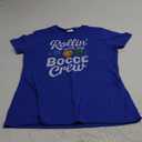 Rollin' With My Bocce Crew Bocce Ball Lover TShirt (S, Blue)