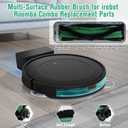 Replacement Part Accessories Compatible with iRobot Roomba Combo Essential Robot Vacuums and mops Q0120, Y0140, Y0110, Q011, 1 Roller Brush, 4 Hepa Filters, 6 Side Brushes, 2 Mop Pads, 13PCS