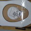 Bemis 1500EC 390 Lift-Off Wood Elongated Toilet Seat, Cotton White (Pack of 1)