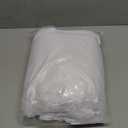 White Tulle Tablecloth for 6 Foot Rectangular Tables 72 x 30 Inch White Table Cloth Rectangle 6ft Wrinkle Free Table Cover with Tutu Skirt for Wedding Birthday Party Buffet Banquet Tablecloths