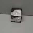 Li&Zhao Espresso Knock Box - Premium Knock Box for Espresso Machines with Non-Slip Base, Includes Brush and Dust Blower, Knock Box Espresso Accessory for Home, Suitable for 51-53mm Knock Box(Black)