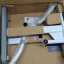 KMINA Toilet Safety Rails for Seniors, Heavy Duty Frame with Handles, Adjustable Height and Width, Handicap Grab Bars