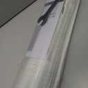 UNISHADES No Drill Cordless Roman Shades, Room Darkening, 35×48 in White