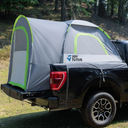 JOYTUTUS Truck Tent with Rainfly 5.5Ft-5.8Ft, Straight Spacious Truck Bed Tent with Sky View Mesh, Waterproof PU2000mm Double Layer for 2 Person