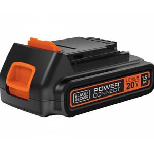 BLACK+DECKER 20V MAX Battery, 1.5Ah Lithium Ion Battery, Extended Runtime, Compatible with Tools, Outdoor Equipment and 20V Vacuums (LBXR20)