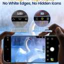 for iPhone 17 Pro Shatterproof Screen Protector, Reusable Installation Tool, 3D Curved Tempered Glass, HD Clear Full Coverage, Military Drop Protection, 9H Hardness, Bubble-Free, Ultra-Smooth, Case Friendly 2-Pack