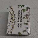 Magicnight Solar Mini Teeny Tiny Lights,Starry String Light for Garden Fairy,Tree,Railing,Arbor,Fence,16 Feet 50LEDs,2 Pack,Warm White