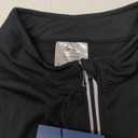 Dooy Men's Cycling Bike Jersey Thermal Biking Shirt Long Sleeve Bicycle Shirts with Full Zipper and Rear Pockets (XX-Large, New Black)