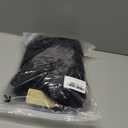 MixMatchy Women's Casual Long Sleeve Fleece Hoodie Fall Sweatshirts Hooded Pullover Tunic (Size S) Black