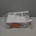 Towel Racks for Bathroom Wall Mounted, 4 tire Bath Towel Storage - with 2 Pack Towel Shelf and Floating Shelves Over Toilet, Rolled Towel Holder Shelf Organizer, Sturdy Metal & Wood, 34inch, White