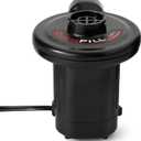 Intex 66619E 120 Volt Quick Fill AC Electric Air Pump with 3 Nozzles, Black