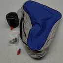 Efficient Storage Ice Skate Bag for Roller Skates and Protective Gear with Tidy Organization (Blue)