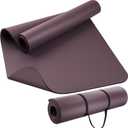 KEEP Extra Thick NBR Yoga Mat for Women & Men, 15mm Thick, 72x32 Large Exercise Mat with Non-Slip Workout Mat for Yoga, Pilates, Stretching, Meditation Wide & Cushioned Fitness Mat
