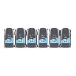 Dove Men+Care Antiperspirant Deodorant Stick Clean Comfort Twin Pack 72-Hour, 6x(2)