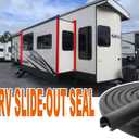 RV Slide Out Seal 1 * 15/16 Inch * 35' D-Seal Wiper Weather Stripping 018-312-EKD Replacement for RV Camper Slideout System Black Rubber