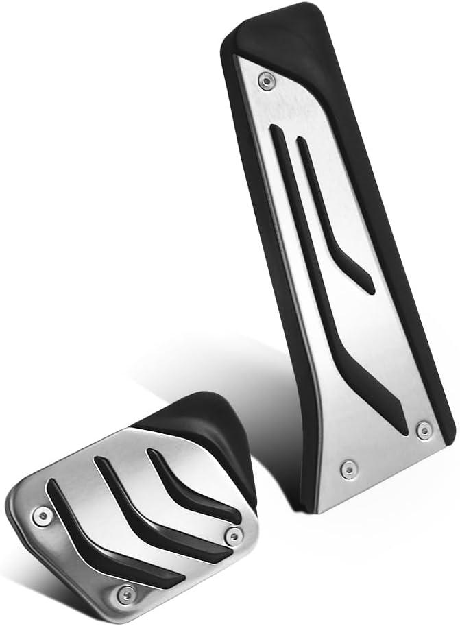 Foot Pad Gas Brake Accelerator Pedal Cover Compatible for BMW 1 2 3 4 5 6 7 Series X3 X5 X6 F22 F30 F32 G30 Interior Parts No Drill