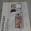 Momcozy Smart WiFi Baby Monitor with Camera and Audio, 5" 1080P Screen with Wall Mount, Motion & Cry Detection, Safe Fence, Clear Night Vision, 5000mAh Battery, 2-Way Talk, Photo & Video Recording