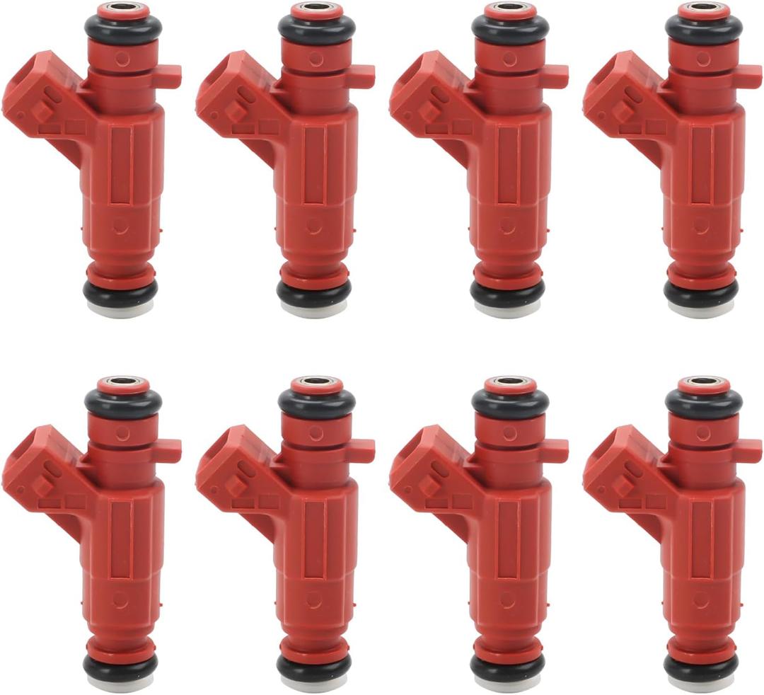 JDMON 8PCS Compatible with Fuel Injectors Mercedes-Benz C55 CL55 CLK55 E55 G55 S55 SLK55 AMG 2001-2010 Replacement for FJ904 85212204 1130780349 1130780023 113078002380 5.5L V8