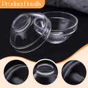 Tioncy 12 Pcs Small Glass Bowls Clear Round Pinch Bowls Stackable Ingredient Dish for Prep Containers for Spices Dipping Sauces Ice Cream Toppings Dessert Snack Candy Nuts(2.95 Inch,3 oz)