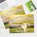 2026 Pooping Dogs Calendar Funny Dog Calendar Monthly Wall Calender 12 Month for Home Office Funny Swear Gag White Elephant Gift