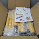 21000Lumen LED Work Lights with Stand - 3 Head Portable Work Light with 16FT Cord - IP66 Waterproof Tripod Worklights for Outdoor Indoor Job Site Workshop Garage Construction Site Lighting