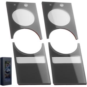 2 Sets Screen Protector Fits for Ring Doorbell Pro Older Version | Not Fits Ring Doorbell Pro 2, Clear Protective Film for Preventing Scratches on the Doorbell Camera Lens, Scratch-Resistant