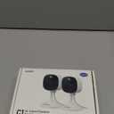 2K Cameras for Home Security-Outdoor/Indoor Camera for Dog/Cat/Pet/Nanny/Baby/Elderly, Color Night Vision, White Light, Siren, 24/7 SD Recordings, Works with Alexa, Plug in (C1-White-2pack-2.4G)