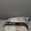 Washable Area Rug 8x10, Large Soft Rugs for Living Room Vintage Beige Carpet 8x10 Area Rugs for Bedroom Dining Room Non-Slip Stain Resistant Under Table Rug