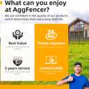 16in x 10ft Hardware Cloth 1/8 inch 27Ga Hot Dipped Galvanized After Welding, Chicken Coop Wire Fence, Welded Metal Fencing Roll Mesh for Bee Screen Garden Plant Poultry Animal Netting Cage (Blue, M)