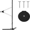 Baseball & Softball Swing Trainer, Portable Hitting Trainer System with Adjustable Height | Rotating Ball, Batting Practice Equipment for All Skill Levels