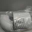 Dryer Vent Cover 4 inch with UV RESISTANT - Outdoor Dryer Vent Cover Natural Energy Saving, Dryer Vent Seal for Home Exterior (White)