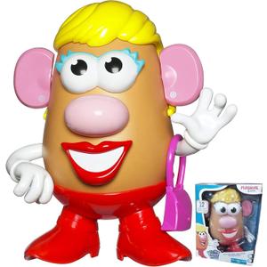 Mrs Potato Head Action Figure Toys for Kis 3+, 12 Parts and Pieces for Assemble