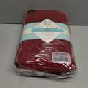 SUPERIOR Ultra-Soft 3-Piece Cotton Towel Set, Daily Use for Bathroom, Guest Room, Quick Dry, Set Includes 1 Bath Towel, 1 Hand Towel, and 1 Washcloth, Essential Plush Towels for Home - Maroon