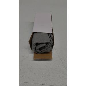 Woaboy Set of 2 Outdoor Waterproof Throw Pillow Covers Decorative Farmhouse Linen Pillowcases Solid Cushion Cases for Patio Tent Balcony Couch Sofa Livingroom Light Grey 20x20 inch