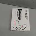 morvally Green Costume Wig with Scarf and False Eyelashes Short Green Wavy Wigs for Halloween Costume Emotion Anime Cosplay (Small Size)