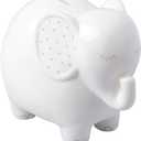 Pearhead Ceramic Elephant Bank, Gender-Neutral Baby Boy or Baby Girl Nursery Dcor, Money Bank, Baby Keepsake, White