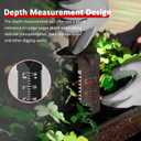 Metal Detecting Shovel for Digging, Heavy Duty Double Serrated Edge Digging Tool with Sheath, Metal Detector Accessories Garden Trowel, 
Item dimensions L x W x H	12.95 x 4.21 x 3.43 inches
Item Weight	1.3 pounds