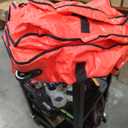 2 Pcs 66 Gallon Large Moving Storage Bags with Zipper, Orange
